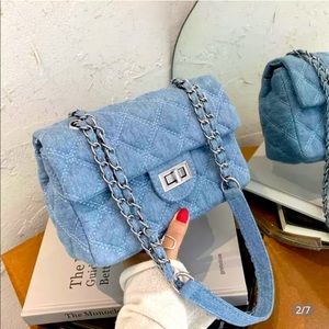 Denim purse